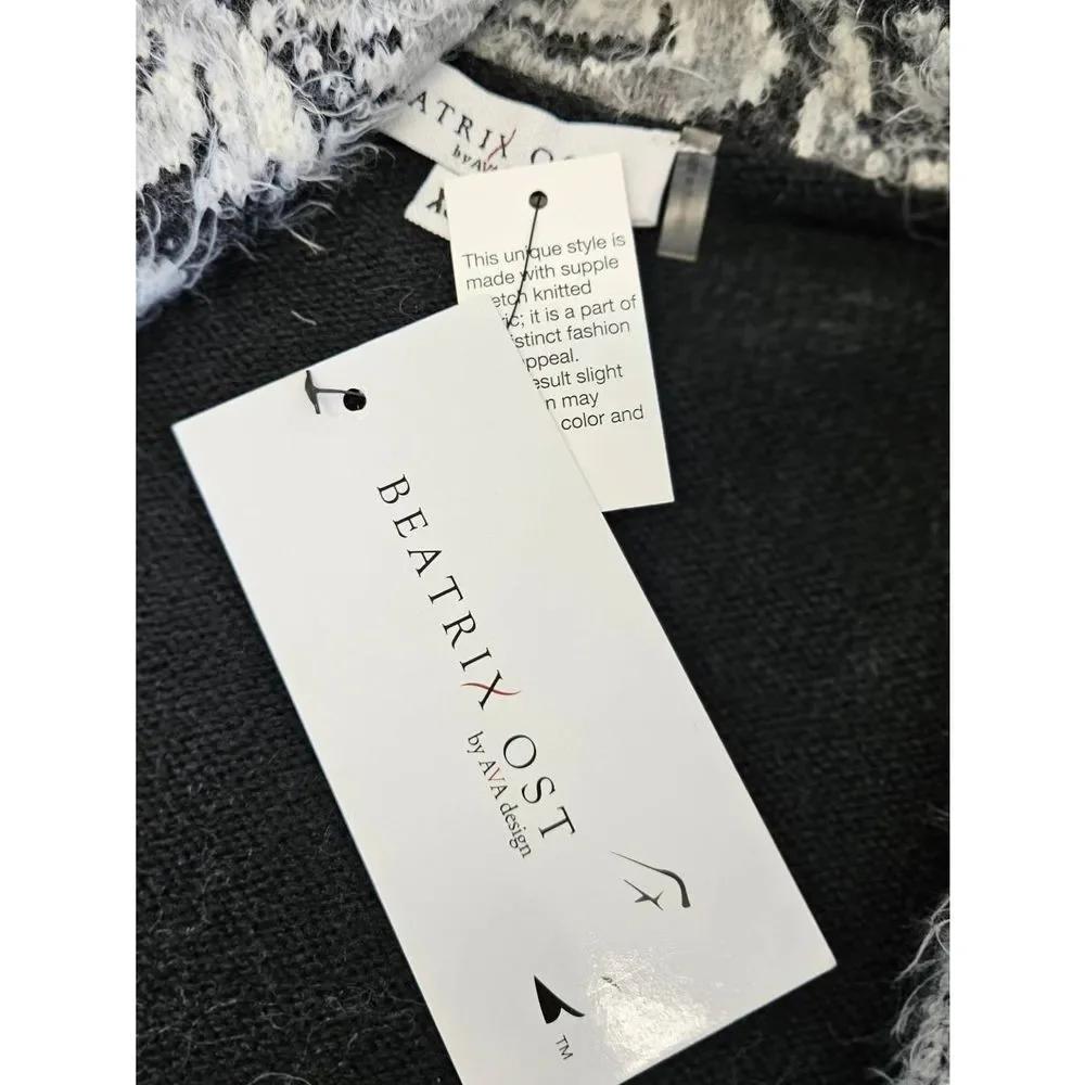 NWT Beatrix Ost Mohair Blend Long Cardigan XS - Picture 6 of 9